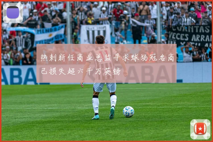 热刺新任商业总监寻求球场冠名商已损失超六千万英镑